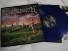 MEGADETH Youthanasia Blue Vinyl UK LP 1994 NM/VG+ slayer metallica