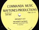 MIGHTY MAYTONES BLACKA COOL - JUDGEMENT DAY Who Can't Hear Canadian 12 inch ??