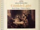 Bach - Geistliche Lieder, Archiv, Speiser, Schreier, Bilgram, Archiv LP FOC Bklt