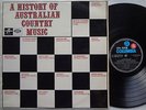 HISTORY OF AUSTRALIAN COUNTRY MUSIC Lp ORIG 30s/40s Slim Dusty Buddy Williams