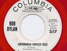 BOB DYLAN - Subterranean Homesick Blues COLUMBIA  - RED WAX PROMO