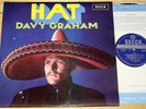 DAVEY DAVY GRAHAM   HAT   FOLK BLUES UNBOXED BLUE STEREO DECCA UK LP 1969 MINT