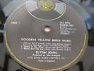 Elton John GOODBYE YELLOW BRICK ROAD UK LP TRANSLUCENT RED VINYL PLAYS NEAR MINT