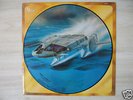 SPACE-JUST BLUE PICTURE-DISC LP FRANCE 1979 ORIGINAL DIE - CUT - COVER