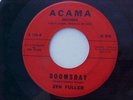 ZEN FULLER Doomsday R&B MOD SOUL POPCORN 45 ACAMA LISTEN NR