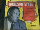 Robeson Sings Rare Signed Copy No. 277