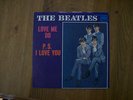 The Beatles - Love Me Do / P.S. I Love You  45 Pic Sleeve  Tollie  T-9008