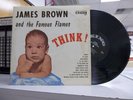 JAMES BROWN: Think, KING RECORDS, 1st, deep groove, OOP LP Beautiful
