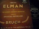 MISCHA ELMAN DECCA LW 5290 BRUCH CONCERT NO.2
