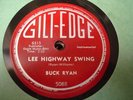 BUCK RYAN Lee Highway Swing/West Virginia Express GILTEDGE 5088 BG Honky Tonk