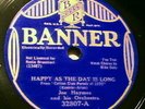 Joe Haymes Orchestra-Banner 32807 Happy As The Day Is Long (NYC 1933) nice