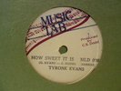 TYRONE EVANS How Sweet It Is LEROY SIBBLES 10