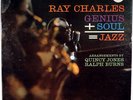 RAY CHARLES-GENIUS + SOUL=JAZZ-ORIGINAL ORANGE LABEL RVG
