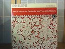 ARTHUR GRUMIAUX 2 LP BACH: SONATAS & PARTITAS FOR SOLO VIOLIN PHILIPS STEREO NM