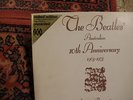 Beatles 10th Anniversary 2LP EX Aussie Orig. Rare Tasmanian radio Sticker 7EX