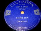 RONNIE SELF bop-a-lena  ORIG 78 RPM BRAZIL EDITION 