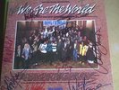 We are the World autographed album... Michael Jackson, Paul Simon, & Many others
