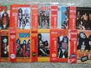 KISS 10 x VINYL SET JAPAN OBI BLUE VINYL monster sonic boom metallica acdc wasp