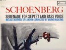 SCHOENBERG Serenade / MELOS Ensemble / BRUNO MADERNA L'Oiseau Lyre SOL 250  NM