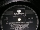 THE BEATLES SGT PEPPERS LONELY HEARTS CLUB BAND LP UK PARLOPHONE ONE BOX  MONO 