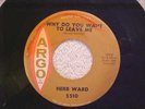 HERB WARD (VERY RARE N. SOUL)   STRANGE CHANGE   ARGO 5510