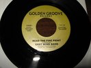 70s Modern Soul/Funk 45 EAST WIND BAND on Golden Groove
