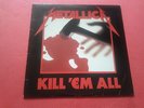 metallica  -Kill em all- 1st Press 1983 Elektra 9607661 CANADA  wea music