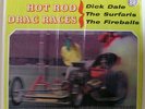 HOT ROD DRAG RACES (DICK DALE, SURFARIS, FIREBALLS) LP