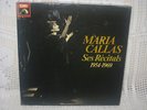 MARIA CALLAS Ses Recitals 1954-1969 (Made in France) EMI 