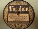 TAMPA RED HOKUM JUG BAND She Can Love So Good/You Rascal You VOCALION 1540