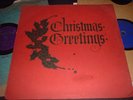 78 RPM Gennett 5237 Christmas Greetings Booklet, 1923-Shirley Mason RARE VG+
