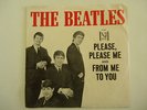 The Beatles 45 picture sleeve VJ 581 Please Please Me with record NICE cond.
