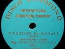 (R) GARULLI ALFONSO/TINA BENDAZZI Opera 78rpm Lt.BlueZonofono X1548 Mireille