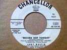 ANDY MARTIN 45 Record Hop Tonight TOP Rare OST JAMBOREE Rock 'N' Roll 1957