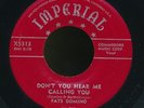 pc45-R&B -Imperial 5313-Fats Domino