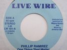 PHILLIP RAMIREZ / ONE THING THAT MATTERS / HYPER RARE FREESTYLE ELECTRO 45