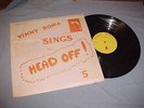 Vinny Roma Sings His Head Off  Private Press Italian Vocal LP