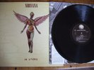 NIRVANA - IN UTERO LP Orig Geffen Holland Melvins Mudhoney Foo Fighters Seattle