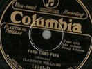 Clarence Williams, James P Johnson, Farm Hand Papa Columbia 14341 78 rpm E-
