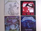 Metallica: Kill 'em all, Ride the lightning, And justice for all, Creeping death