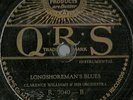 Longshoreman's Blues, King Oliver, Clarence Williams Orch QRS 7040 78 rpm