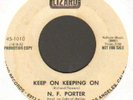 NORTHERN SOUL   N.F. PORTER   KEEP ON KEEPING ON    LIZARD