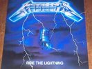 METALLICA-RIDE THE LIGHTNING RARE 1ST PRESSING ON MFN THRASH