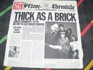 JETHRO TULL Thick As A Brick LP 1972 PROG ROCK Orig Newspaper cover 1st press