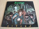 savatage  sirens 1985 french music for nations label vinyl lp  mfn 48  ex++