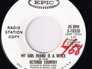 October Country-My Girl Friend Is A Witch/I Just Don't Know-Psych Promo-Listen