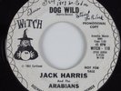 R&B Soul 45 JACK HARRIS & ARABIANS Dog Wild WITCH DJ HEAR