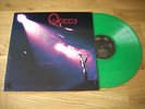 QUEEN I - GREEN VINYL LP NEAR MINT - RARE (CZECH)
