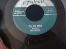 VINTAGE 45 RPM RECORD VINYL THE PLATTERS FEDERAL LABEL DOO-WOP 12188 VG NR $1.00