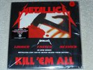 METALLICA  Kill 'Em All 180 Gram Red Vinyl 2 LP Set 45rpm SEALED Gatefold  RARE